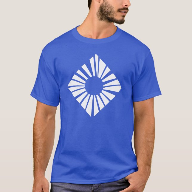 Strahlen von Weiß T-Shirt (Vorderseite)