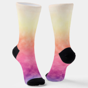 Strahlende Blüte Socken