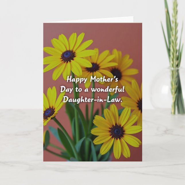 Strahlende Florale Mutterkarte Karte (Vorderseite)