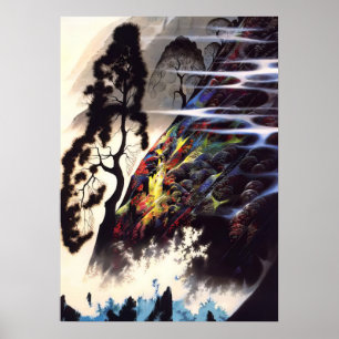 Strahlende Pracht - 1990; Vereinigte Staaten Eyvi Poster
