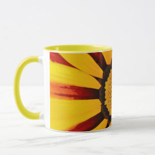 Strahlende Schatzblume Botanisches Foto Tasse