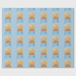 Strahlende Sonnenblüte Geschenkpapier