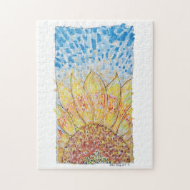 Strahlende Sonnenblüte Puzzle