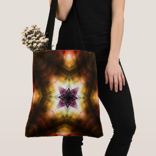 Strahlender geometrischer Sternenexplosion mit abs
