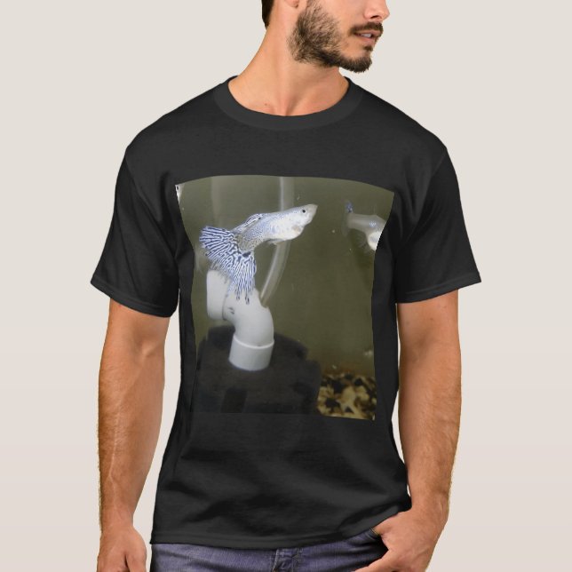 Strahlender Guppy Ruhig T-Shirt (Vorderseite)