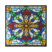 Strahlender Mosaikstern – Metallwandkunst im Bleig