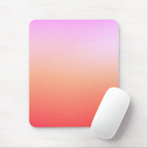 Strahlender Pastell-Sonnenuntergangsverlauf Mousepad