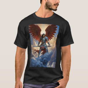 Strahlender Schutzengel Erzengel Michael T-Shirt