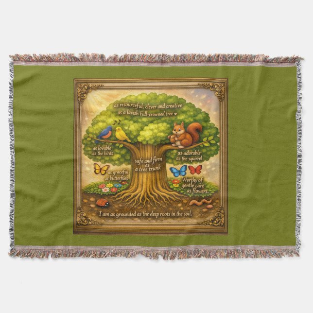 Strahlender Visionbaum Decke (Vorderseite)