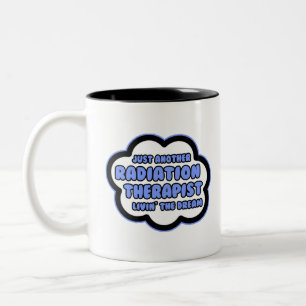 Strahlentherapeut .. Der Traum von Livin Zweifarbige Tasse