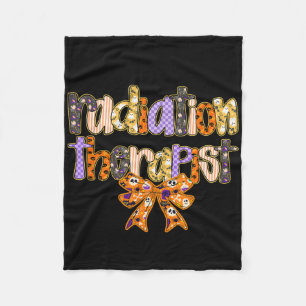 Strahlentherapeut Halloween Coquette Pumpkin Krass Fleecedecke