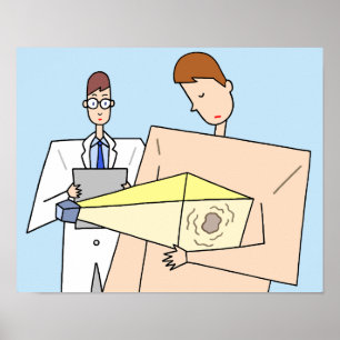 Strahlentherapie. Poster