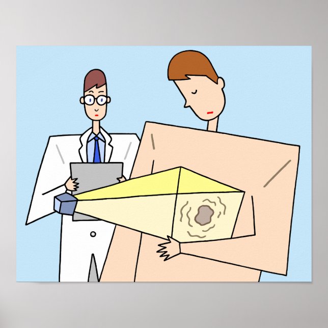 Strahlentherapie. Poster (Vorne)