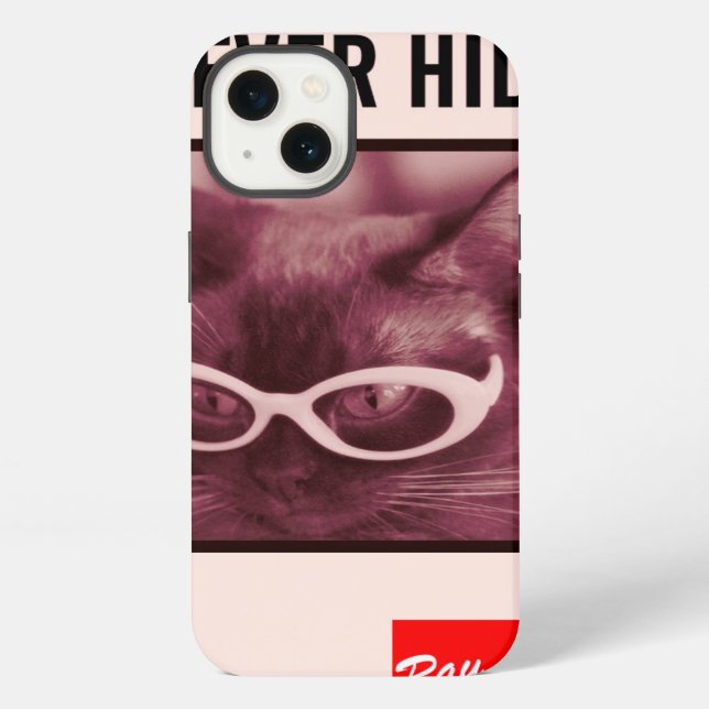 Strahlkatze iPhone Hülle (Rückseite)