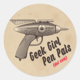 "Strahln-Gewehr-" Aufkleber