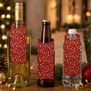 Strahlt hell in der Weihnachtsnacht Flaschenanhänger