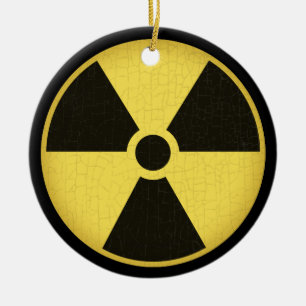 Strahlung 1 keramik ornament