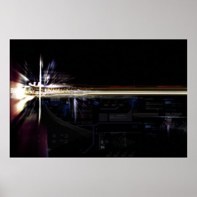 Strahlung Poster (Vorne)