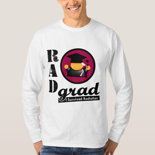 Strahlungs-Absolvent KOPF-HALS-KARZINOM T-Shirt (Vorderseite)