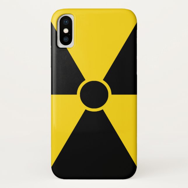 Strahlungs-Symbolipod-Kasten Case-Mate iPhone Hülle (Rückseite)