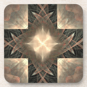 Strahlungskreuz Getränkeuntersetzer