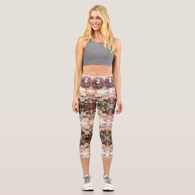 Strahlungsresistenz1 Capri Leggings (Vorderseite)