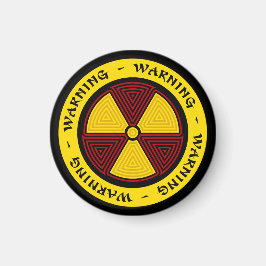 Strahlungssymbol Magnet