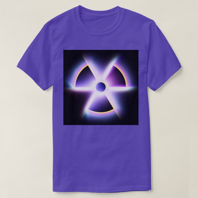 Strahlungswarnzeichen F0034606 T-Shirt (Design vorne)