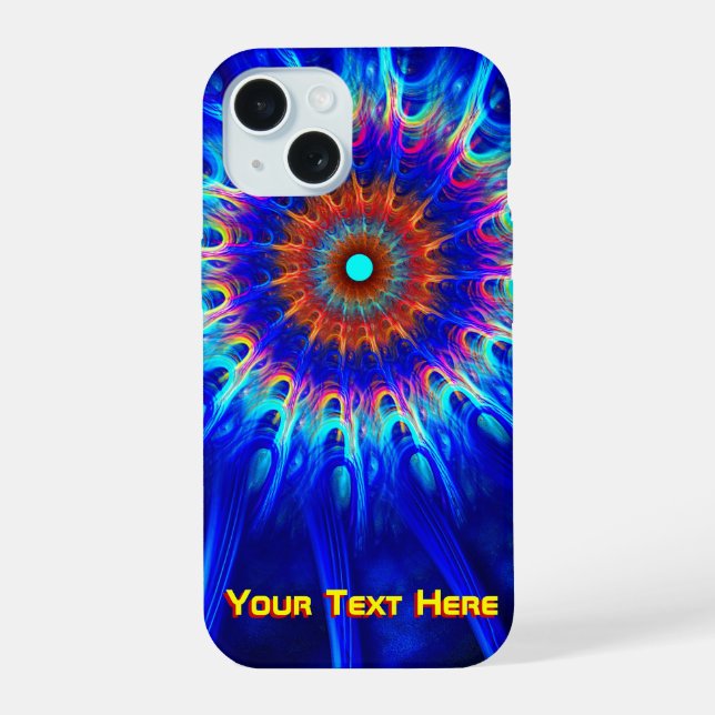 Strahlungszone iPhone 15 Hülle (Rückseite)