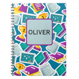 Straight A Student Notebook, for School Notizblock