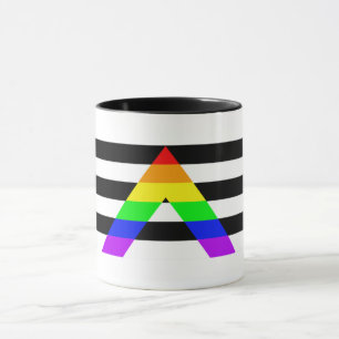 Straight Ally Flag  Tasse