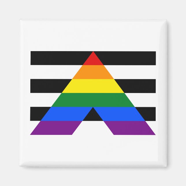 Straight Ally Magnet (Vorne)
