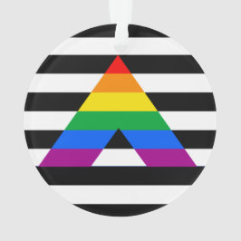 STRAIGHT ALLY PRIDE 2014 PRIDE.png Ornament