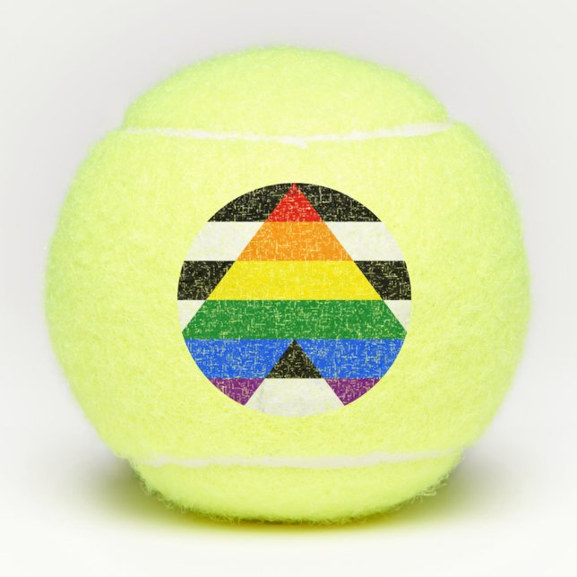 Straight Ally Tennisbälle (Vorderseite)