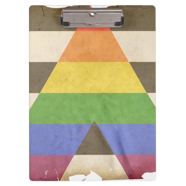 STRAIGHT ALLY VINTAGEDESIGN - 2014 PRIDE KLEMMBRETT (Vorderseite)