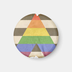 STRAIGHT ALLY VINTAGEDESIGN - 2014 PRIDE MAGNET