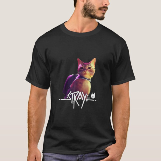 Straight CAT Game Video Gamer Lover Cats GAME T-Shirt (Vorderseite)