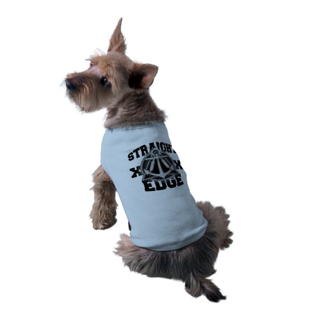 Straight Edge Compass Doggie Ringer Shirt (Schwarz)