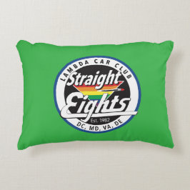 Straight Eights/LCCI Throw Kissen (grün)