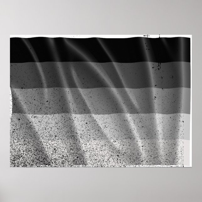 STRAIGHT FLAG FLYING -.pnng Poster (Vorne)