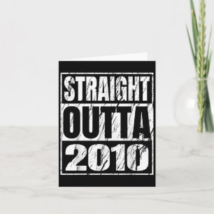 Straight out 2010 Clic Years Birth of Birthday V Karte
