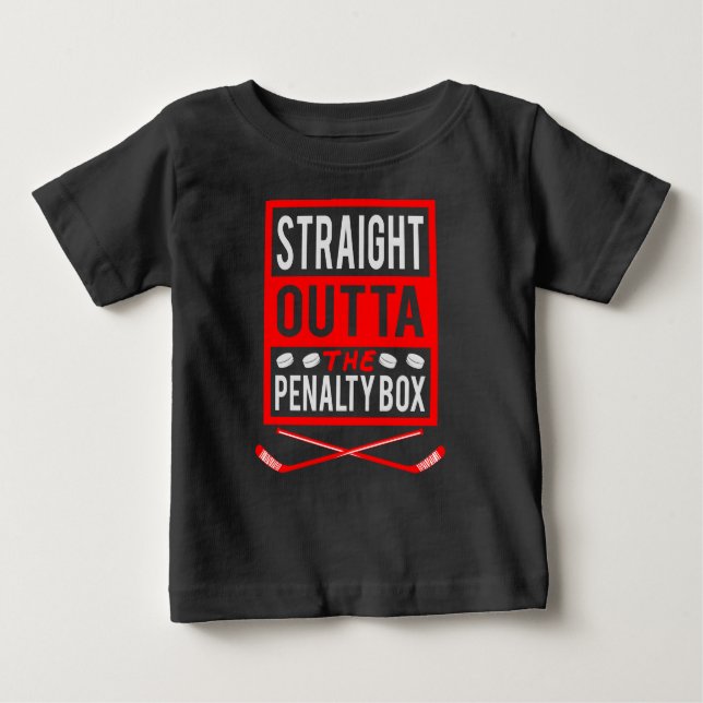 Straight Out of the Penalty Box Baby T-shirt (Vorderseite)