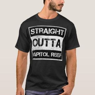 Straight Outdoor Hauptstadt Reef Nationalpark Vint T-Shirt