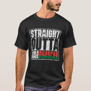 Straight Outdoor Madagascar Flag T-Shirt
