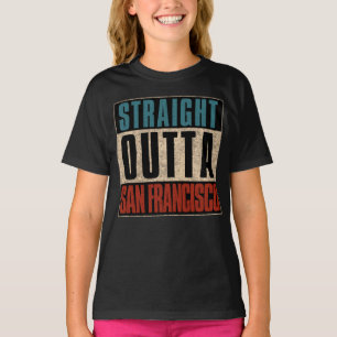Straight Outight San Francisco California USA T-Shirt