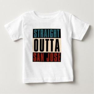 Straight Outight San Jose California CA USA Baby T-shirt