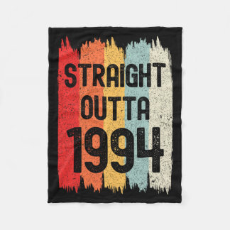 Straight Outta 1994 Funny Retro Birthday Awesome S Fleecedecke