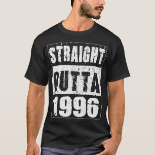 Straight Outta 1996 Funny Birthday Geschenke für 2 T-Shirt