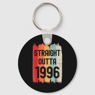 Straight Outta 1996 Lustiger Retro-Geburtstag Awes Schlüsselanhänger