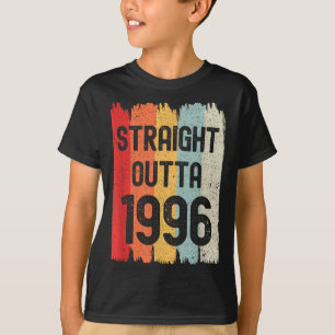 Straight Outta 1996 Lustiger Retro-Geburtstag Awes T-Shirt